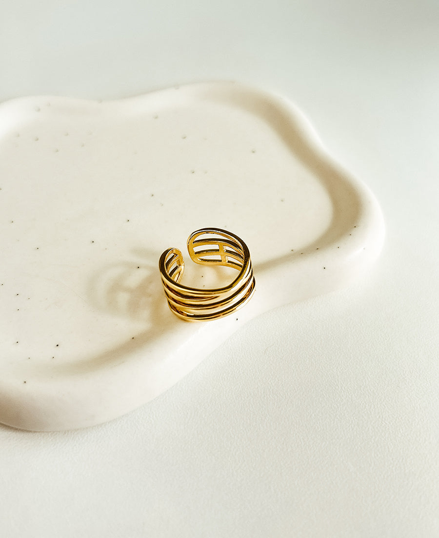 Triple Band Stackable Ring