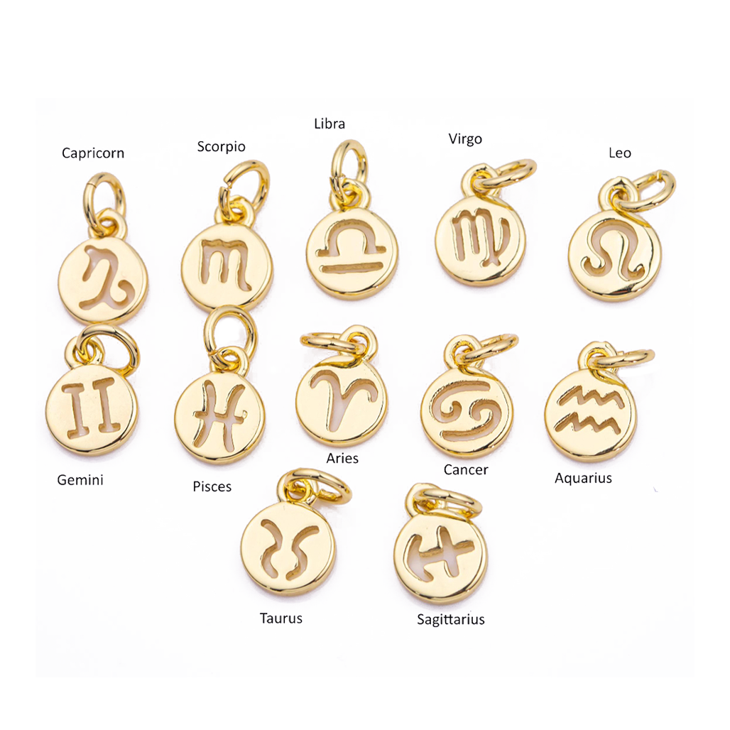 Zodiac Sign Charms