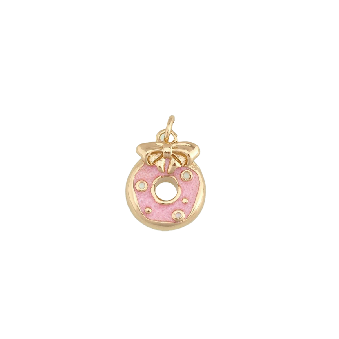 Bow Donut Charm