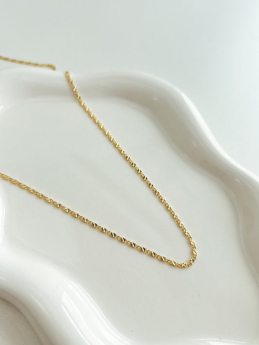 Sunburst Chain Necklace