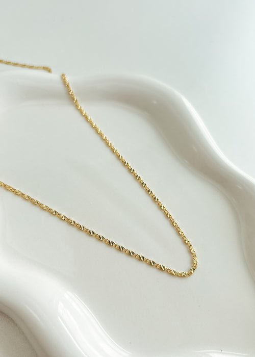 Sunburst Chain Necklace