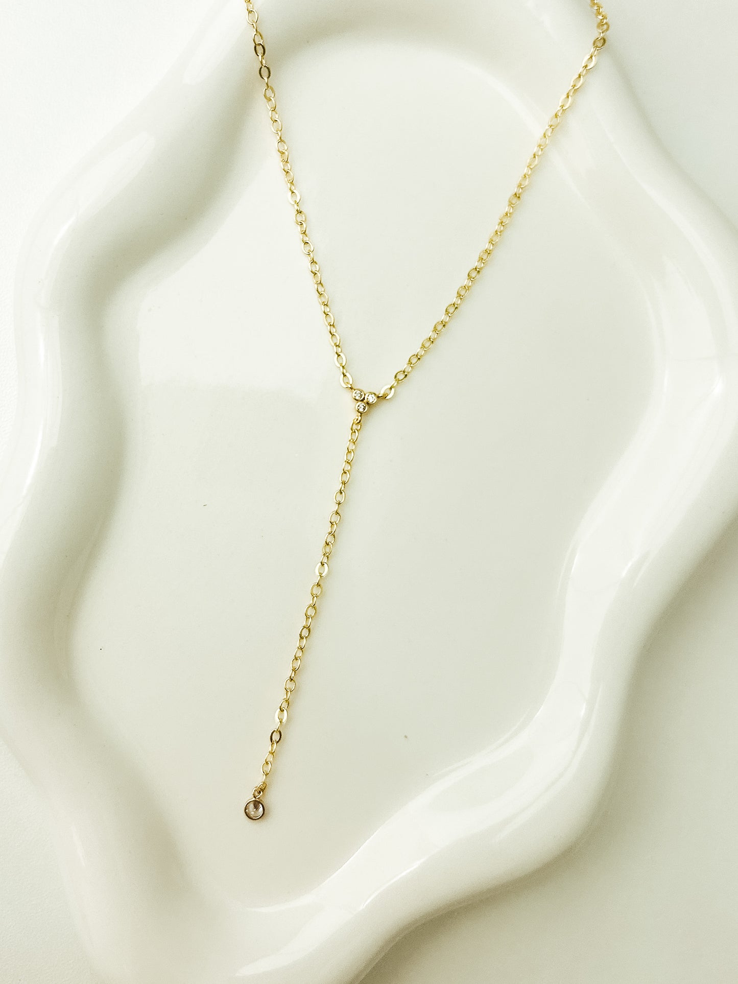 The Lyra Lariat Necklace