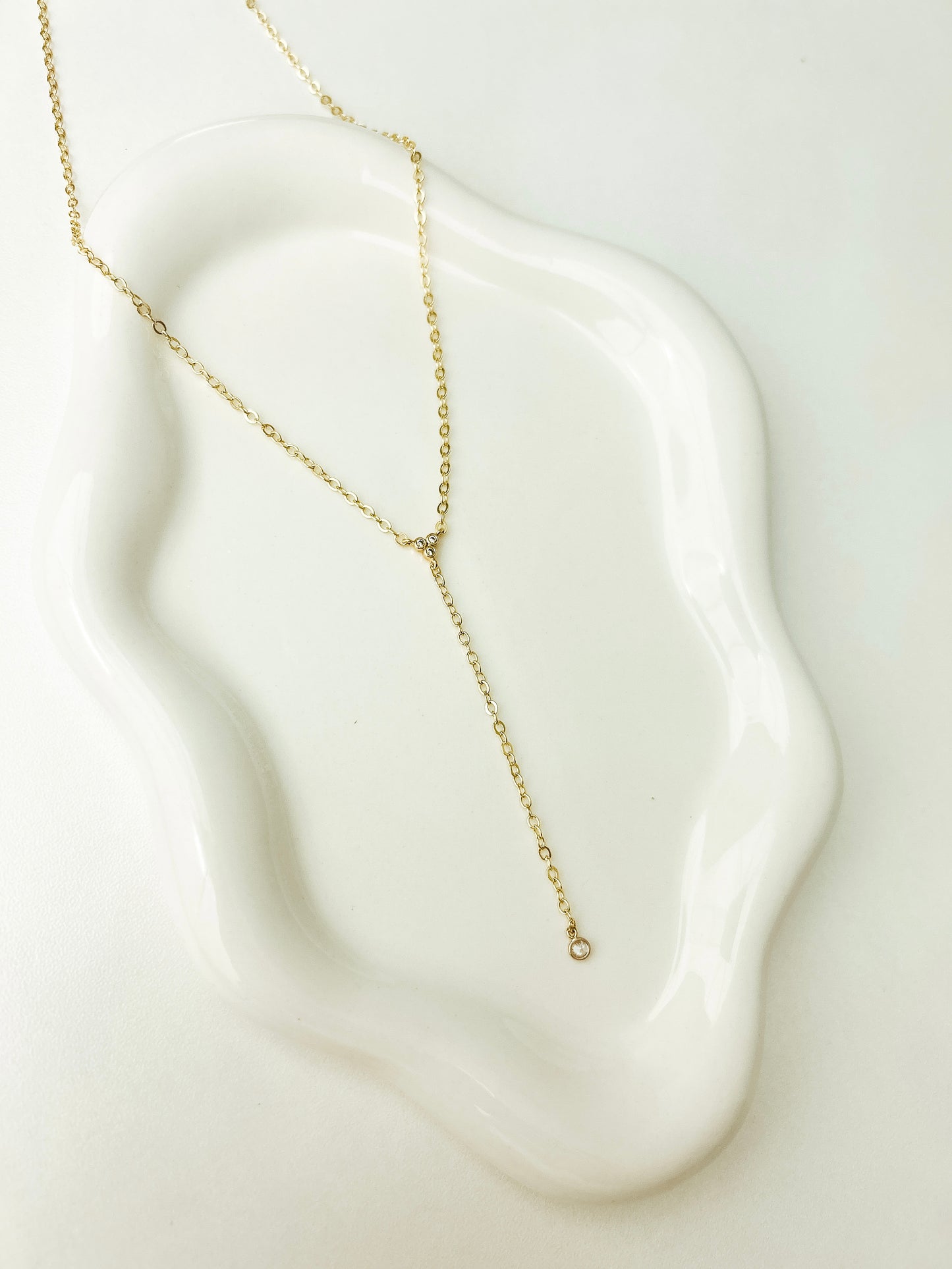 The Lyra Lariat Necklace