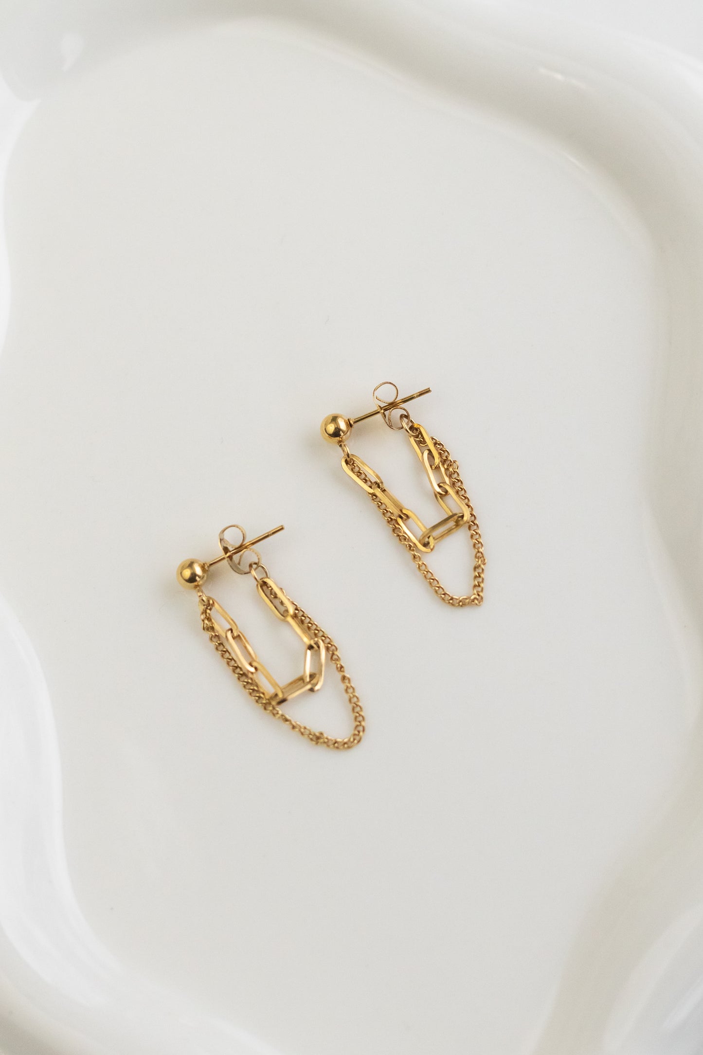 Lovers Linked Chain Dangles