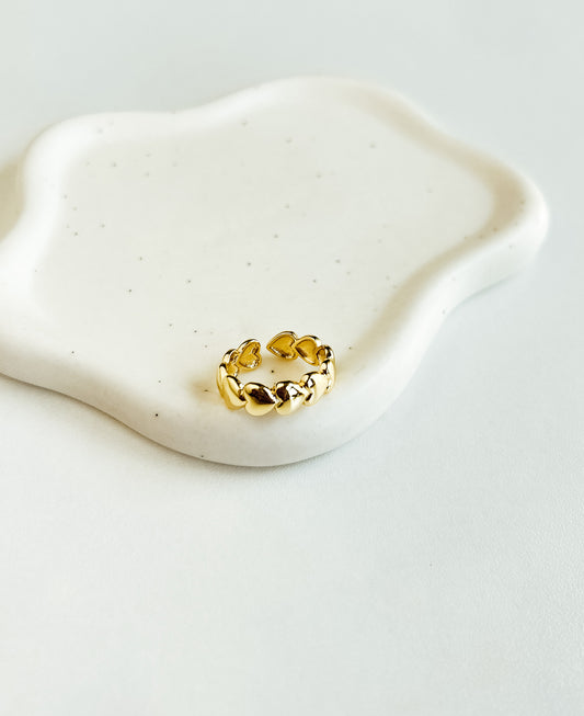 Heart Infinity Ring