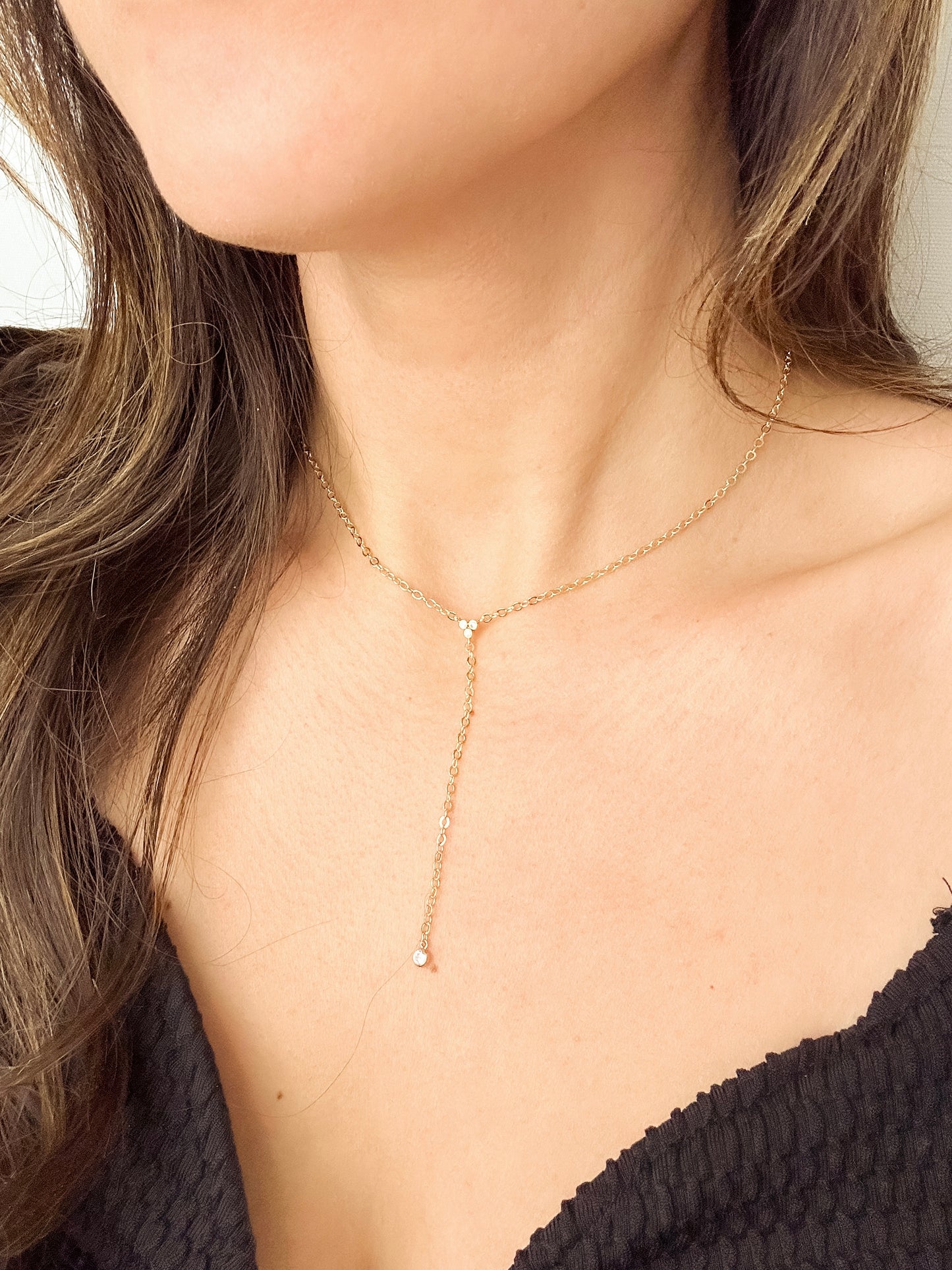 The Lyra Lariat Necklace
