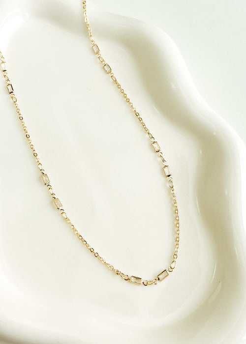 Dainty Stone Chocker Necklace