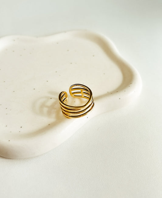 Triple Band Stackable Ring