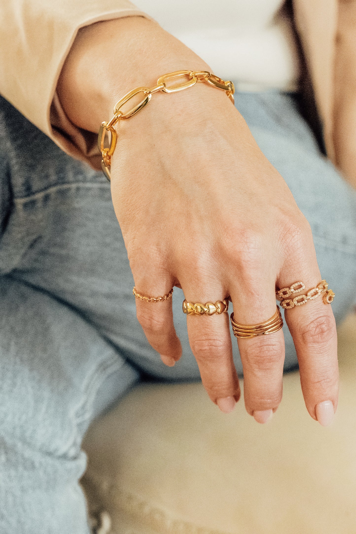 Heart Infinity Ring