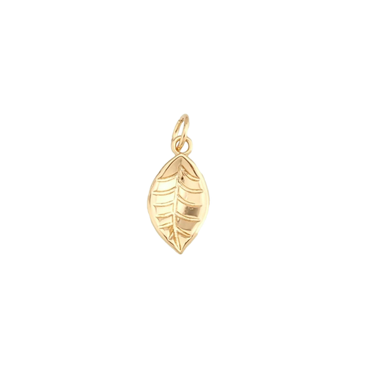 Gold Leaf Charm