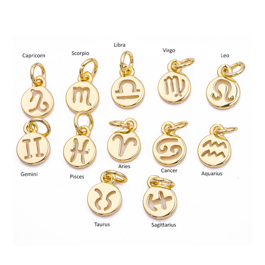 Zodiac Sign Charms
