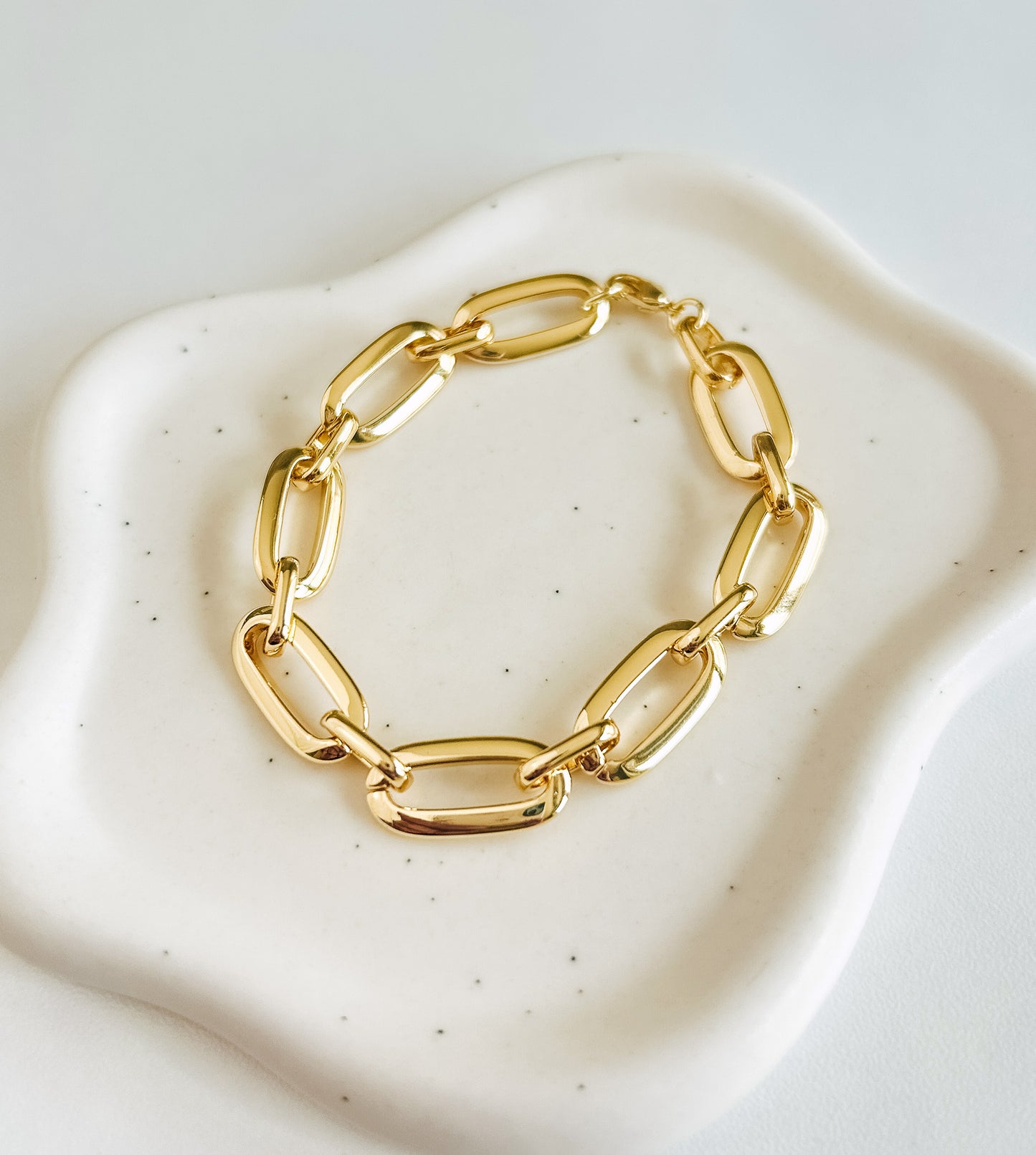 Chunky Oval Cable Bracelet