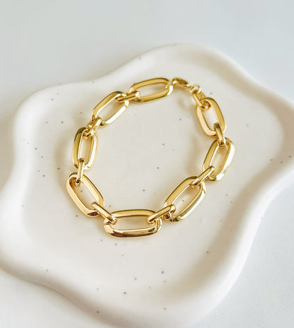 Chunky Oval Cable Bracelet