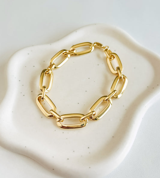 Chunky Oval Cable Bracelet