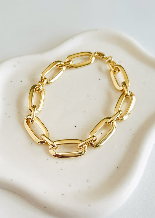 Chunky Oval Cable Bracelet