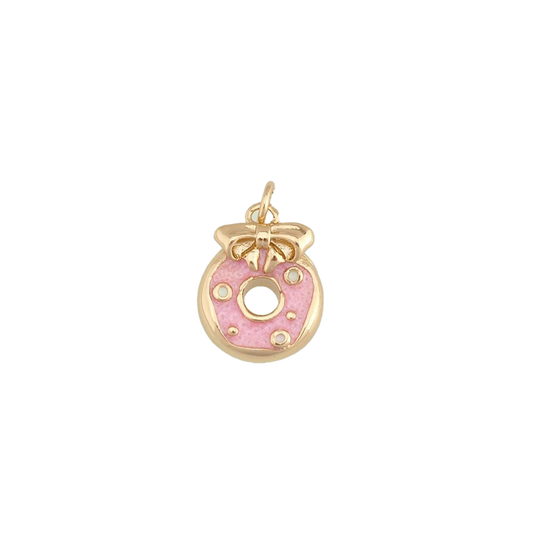 Bow Donut Charm