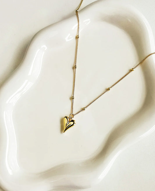 Bubble Heart Necklace